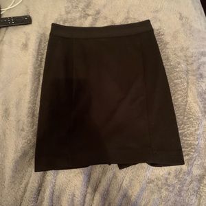Black pencil skirt